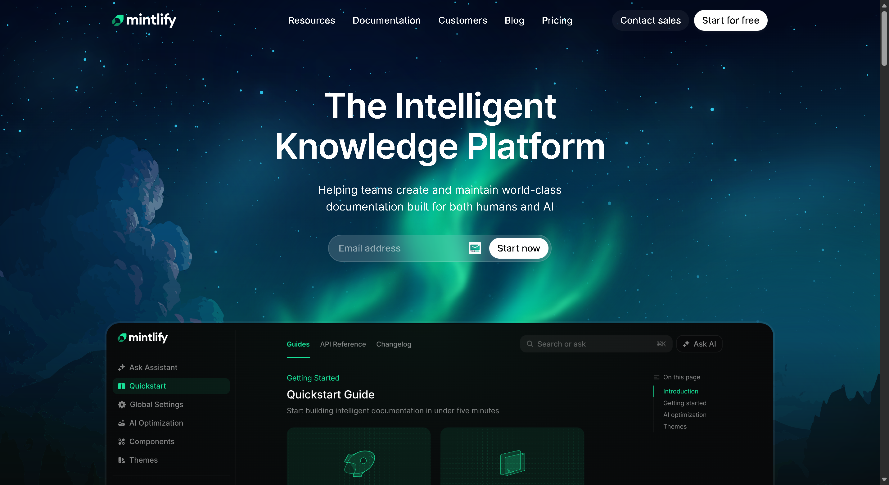 Mintlify Documentation Clone